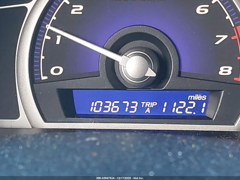 2009 Honda Civic Lx VIN: 19XFA16599E037794 Lot: 43947534