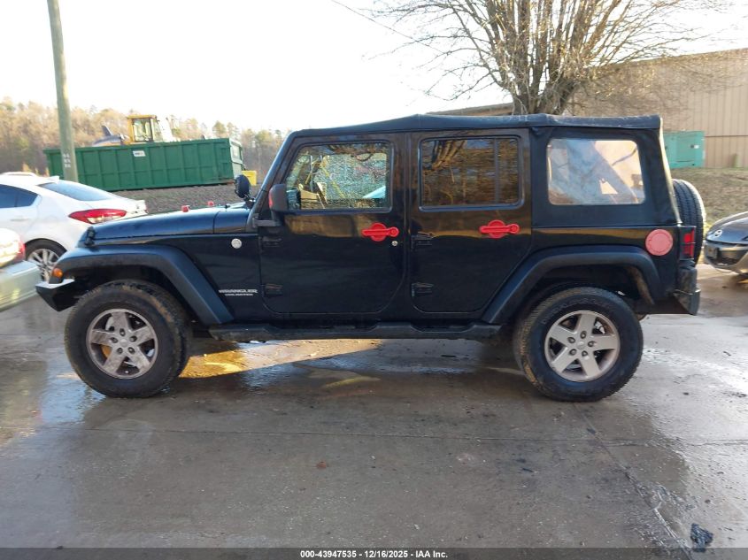 2010 Jeep Wrangler Unlimited Sport VIN: 1J4BA3H18AL191231 Lot: 43947535