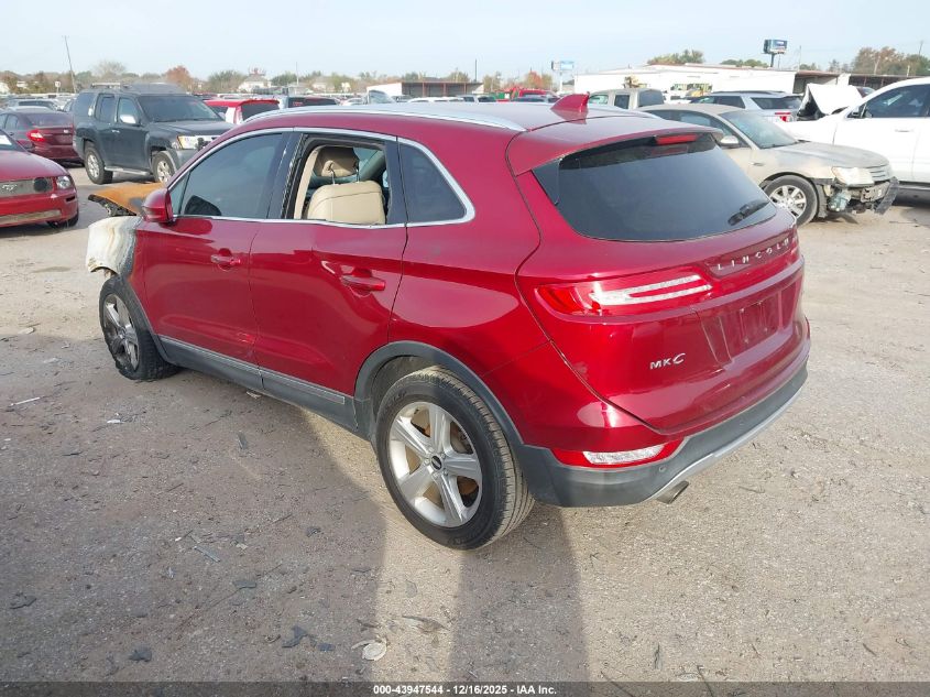 2018 Lincoln Mkc Premiere VIN: 5LMCJ1C94JUL23593 Lot: 43947544