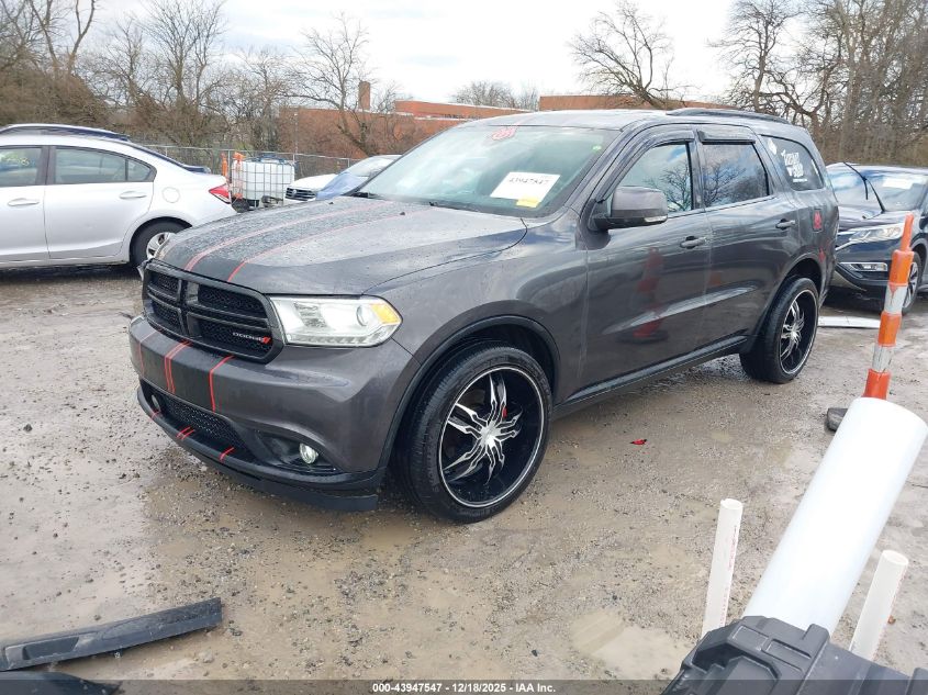 2015 Dodge Durango Limited VIN: 1C4RDJDG0FC843700 Lot: 43947547