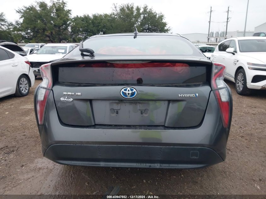 2016 Toyota Prius Three VIN: JTDKARFU1G3012834 Lot: 43947552