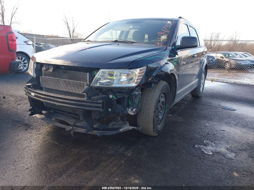 2016 Dodge Journey Se VIN: 3C4PDCAB4GT226172 Lot: 43947553