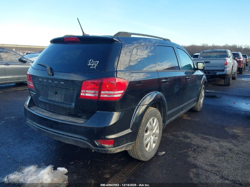2016 Dodge Journey Se VIN: 3C4PDCAB4GT226172 Lot: 43947553