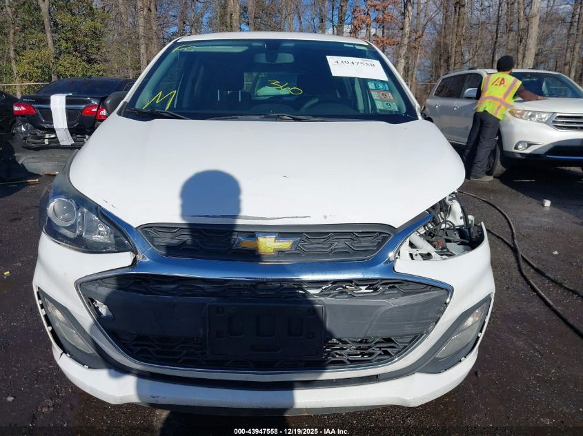 2020 Chevrolet Spark Fwd Ls Automatic VIN: KL8CB6SA0LC452817 Lot: 43947558