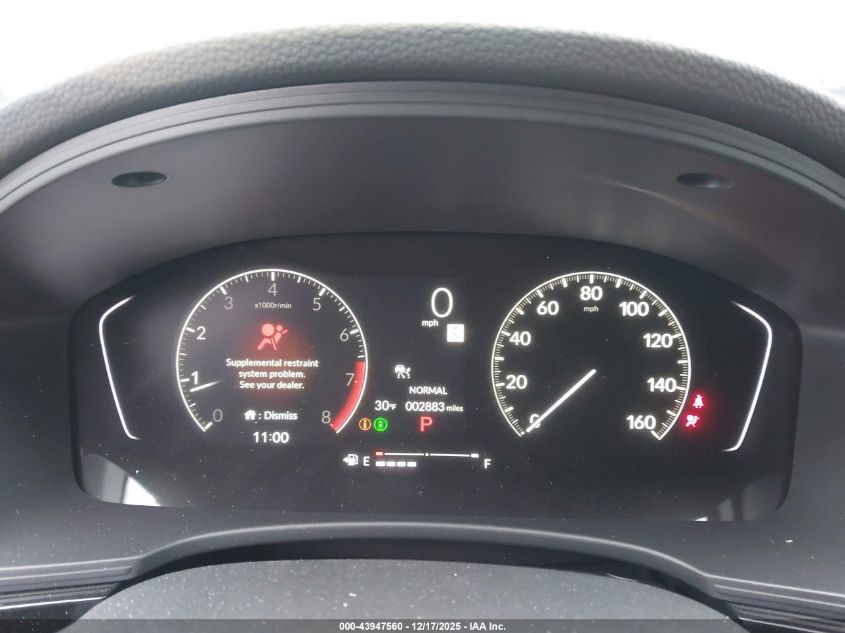 2025 Honda Civic Sedan Sport VIN: 19XFL2H8XSE031984 Lot: 43947560