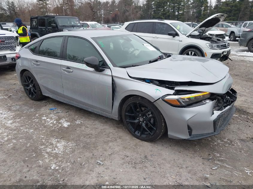 2025 Honda Civic Sedan Sport VIN: 19XFL2H8XSE031984 Lot: 43947560