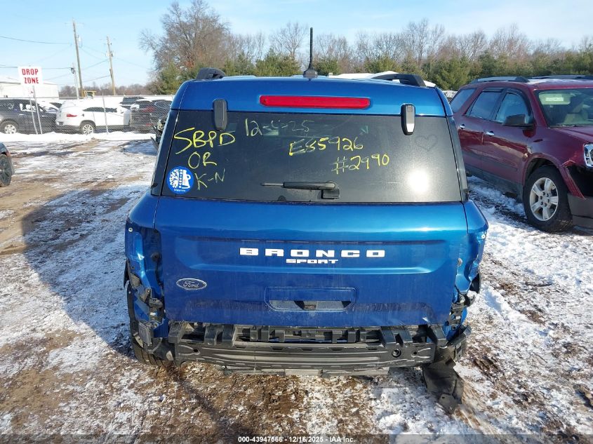 2024 Ford Bronco Sport Big Bend VIN: 3FMCR9B68RRE85926 Lot: 43947566