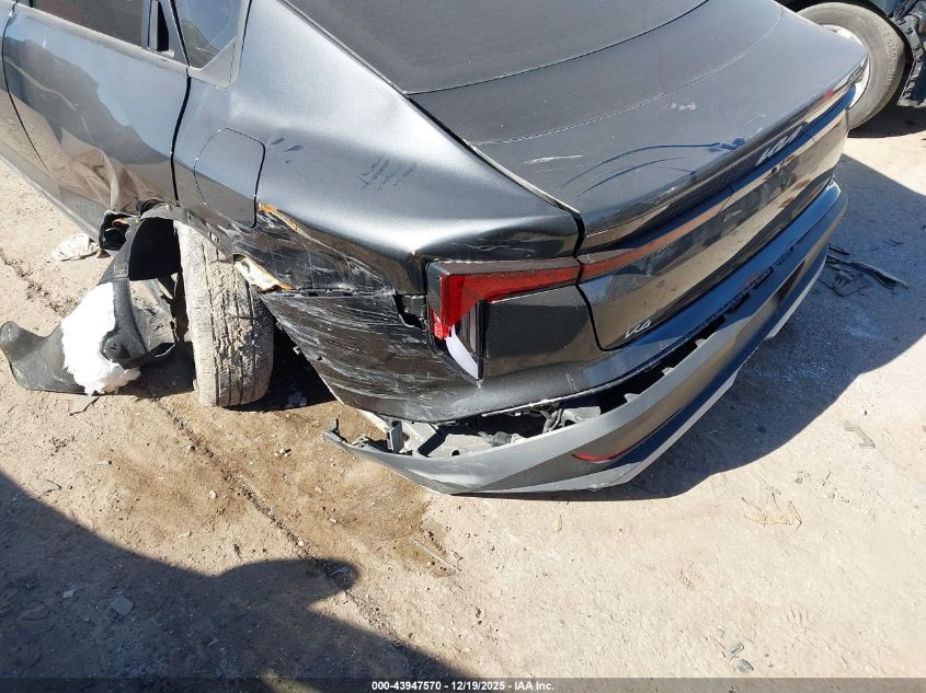 2025 Kia K4 Lxs VIN: 3KPFT4DE9SE117729 Lot: 43947570