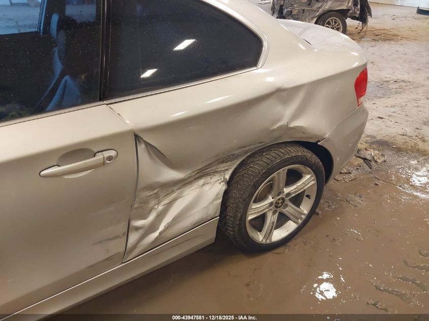 2012 BMW 128I VIN: WBAUP9C59CVL91209 Lot: 43947581