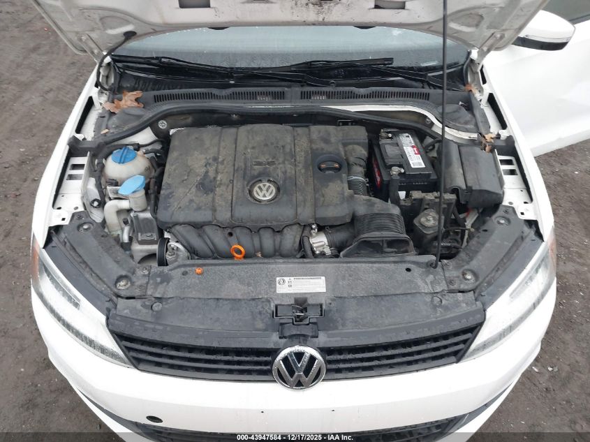 2012 Volkswagen Jetta 2.5L Se VIN: 3VWDX7AJ0CM328806 Lot: 43947584