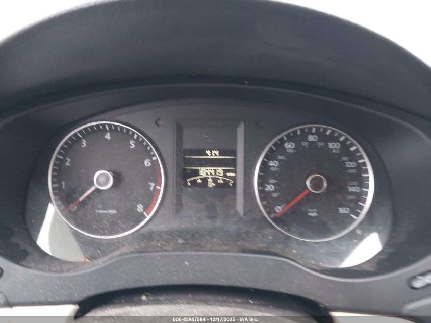 2012 Volkswagen Jetta 2.5L Se VIN: 3VWDX7AJ0CM328806 Lot: 43947584