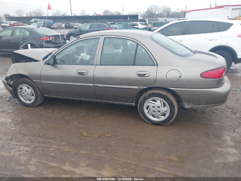 2002 Ford Escort Fleet VIN: 3FAFP13P82R140942 Lot: 43947590