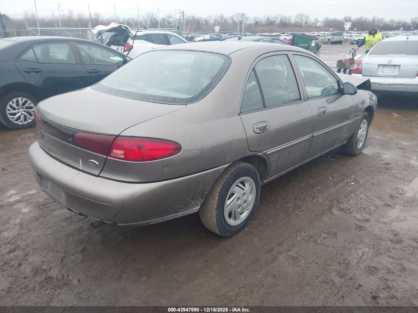 2002 Ford Escort Fleet VIN: 3FAFP13P82R140942 Lot: 43947590