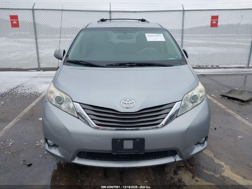 2013 Toyota Sienna Xle V6 8 Passenger VIN: 5TDYK3DC8DS361000 Lot: 43947591