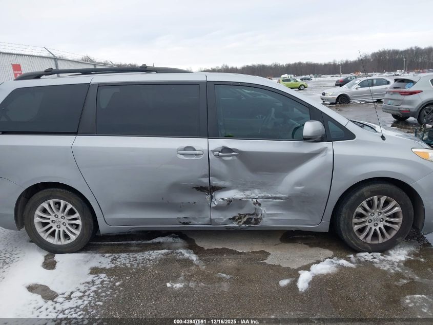 2013 Toyota Sienna Xle V6 8 Passenger VIN: 5TDYK3DC8DS361000 Lot: 43947591