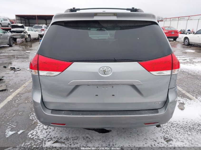 2013 Toyota Sienna Xle V6 8 Passenger VIN: 5TDYK3DC8DS361000 Lot: 43947591