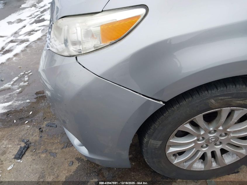 2013 Toyota Sienna Xle V6 8 Passenger VIN: 5TDYK3DC8DS361000 Lot: 43947591