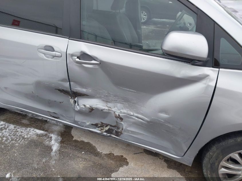 2013 Toyota Sienna Xle V6 8 Passenger VIN: 5TDYK3DC8DS361000 Lot: 43947591