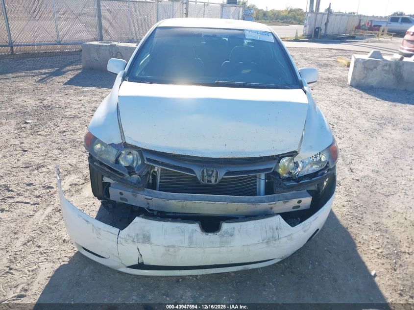 2008 Honda Civic Lx VIN: 2HGFG12608H515022 Lot: 43947594