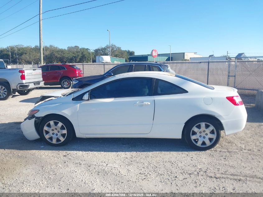 2008 Honda Civic Lx VIN: 2HGFG12608H515022 Lot: 43947594