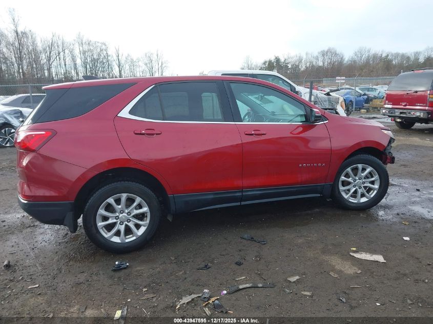 2019 Chevrolet Equinox Lt VIN: 3GNAXKEV2KL217692 Lot: 43947595