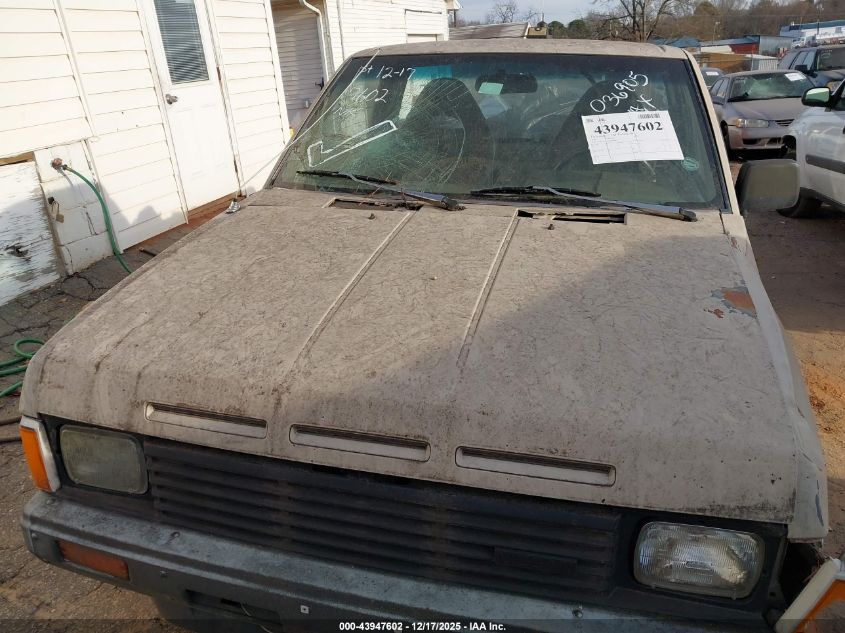 1986 Nissan D21 Short Bed VIN: JN6ND11S9GW036905 Lot: 43947602