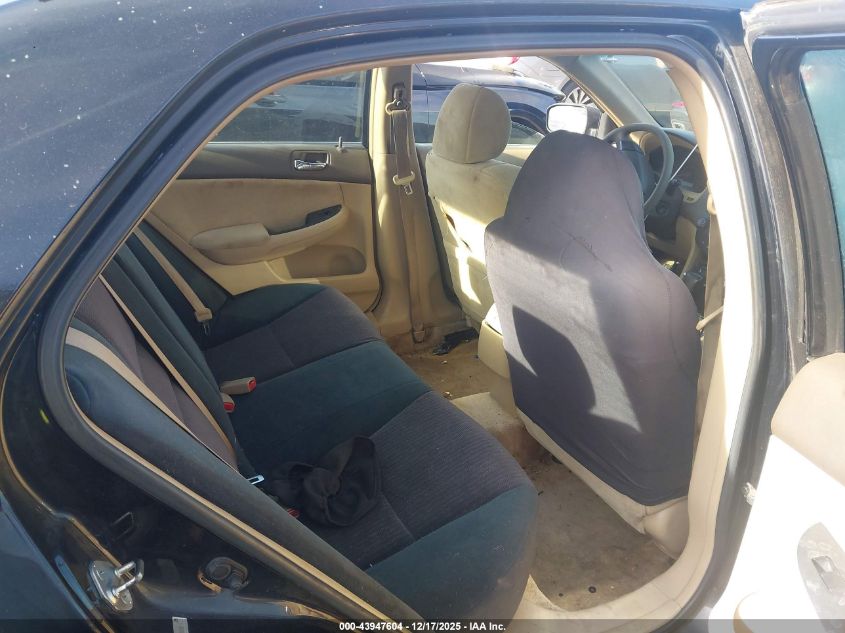 2003 Honda Accord 2.4 Lx VIN: 1HGCM563X3A080018 Lot: 43947604