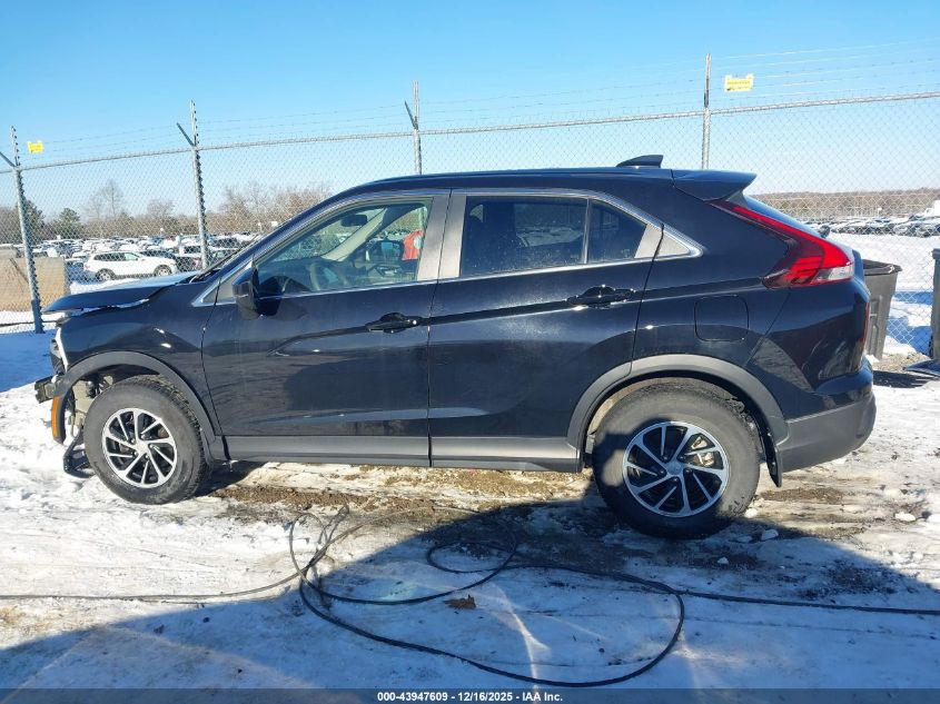 2024 Mitsubishi Eclipse Cross Es S-Awc VIN: JA4ATUAAXRZ074555 Lot: 43947609