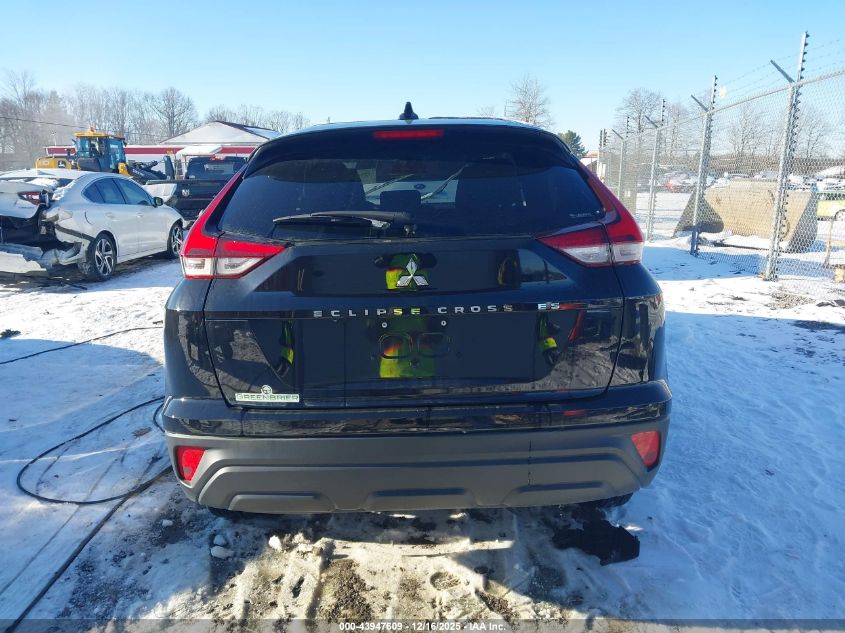 2024 Mitsubishi Eclipse Cross Es S-Awc VIN: JA4ATUAAXRZ074555 Lot: 43947609
