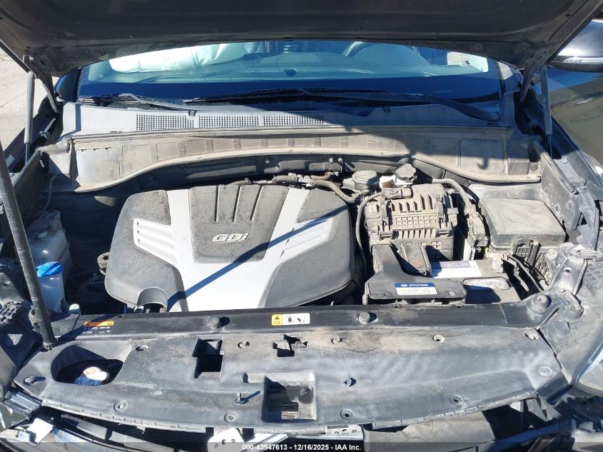 2016 Hyundai Santa Fe Limited VIN: KM8SR4HFXGU132163 Lot: 43947613