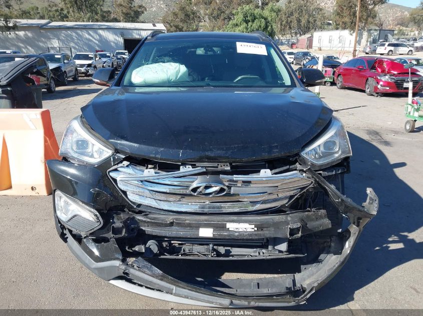 2016 Hyundai Santa Fe Limited VIN: KM8SR4HFXGU132163 Lot: 43947613