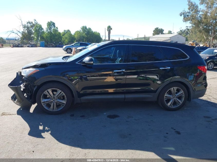 2016 Hyundai Santa Fe Limited VIN: KM8SR4HFXGU132163 Lot: 43947613