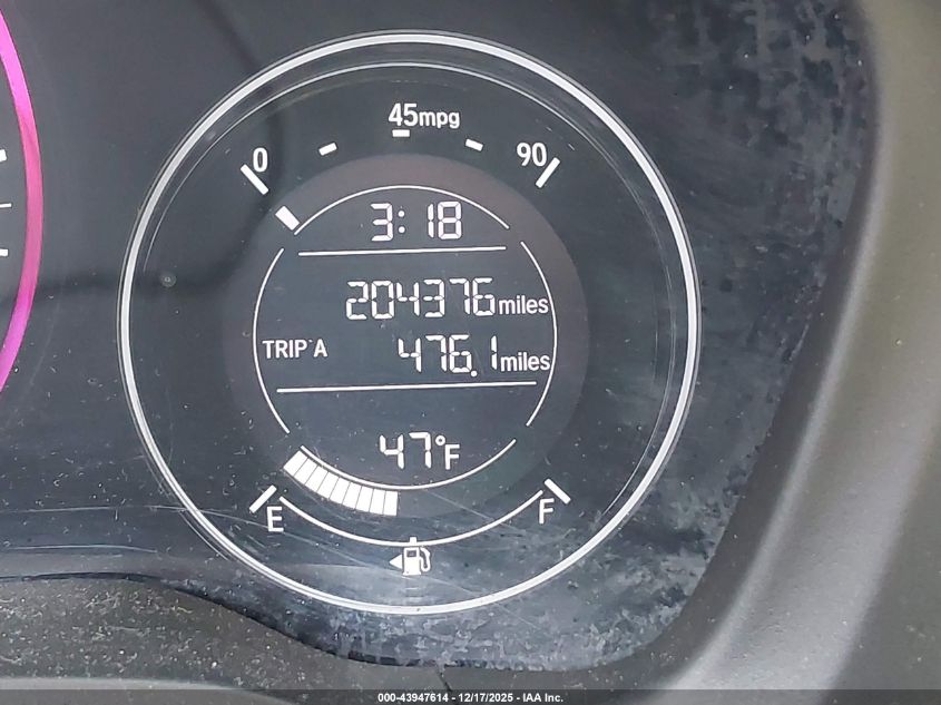 2016 Honda Hr-V Ex VIN: 3CZRU5H51GM707070 Lot: 43947614