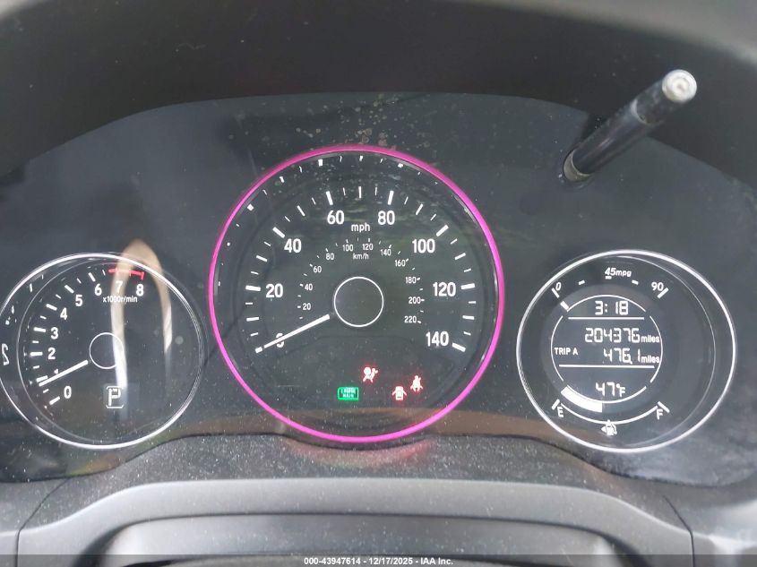 2016 Honda Hr-V Ex VIN: 3CZRU5H51GM707070 Lot: 43947614