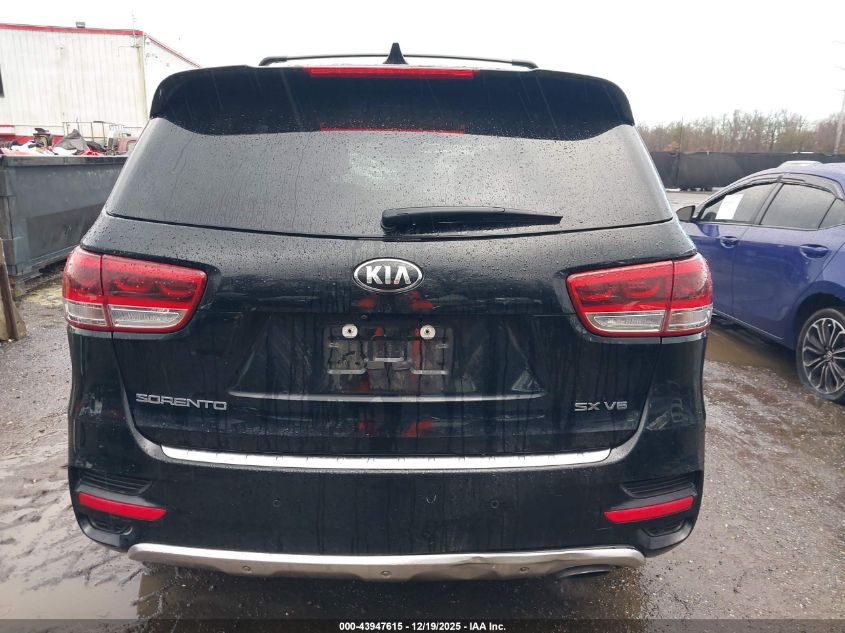 2017 Kia Sorento 3.3L Sx VIN: 5XYPKDA54HG231760 Lot: 43947615