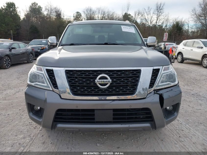 2019 Nissan Armada Sl VIN: JN8AY2ND2K9090422 Lot: 43947623