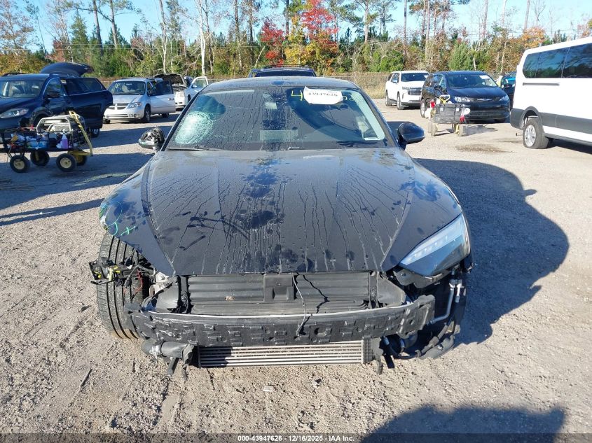 2021 Audi A5 Sportback Premium Plus 40 Tfsi Quattro S Tronic VIN: WAUCBCF57MA027530 Lot: 43947626