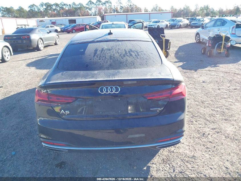 2021 Audi A5 Sportback Premium Plus 40 Tfsi Quattro S Tronic VIN: WAUCBCF57MA027530 Lot: 43947626