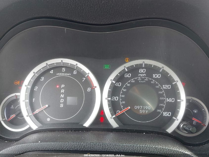 2013 Acura Tsx 2.4 VIN: JH4CU2F62DC006989 Lot: 43947635