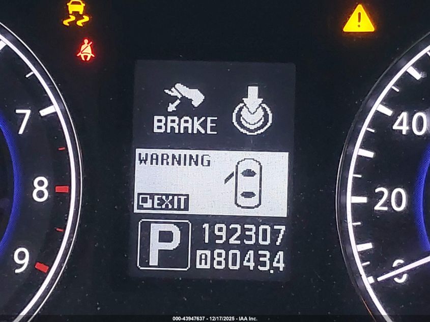 2013 Infiniti G37X VIN: JN1CV6ARXDM768827 Lot: 43947637