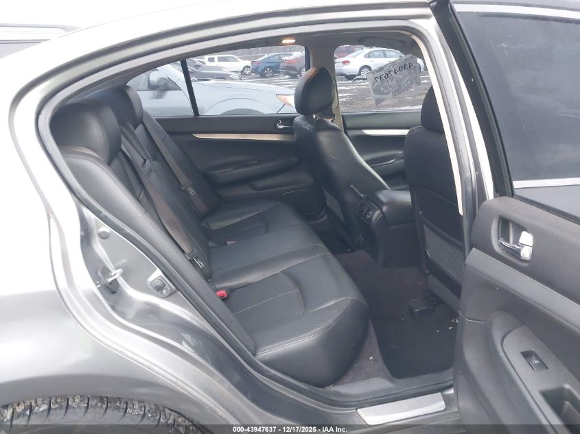 2013 Infiniti G37X VIN: JN1CV6ARXDM768827 Lot: 43947637