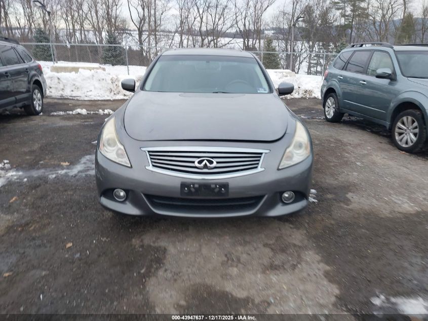 2013 Infiniti G37X VIN: JN1CV6ARXDM768827 Lot: 43947637