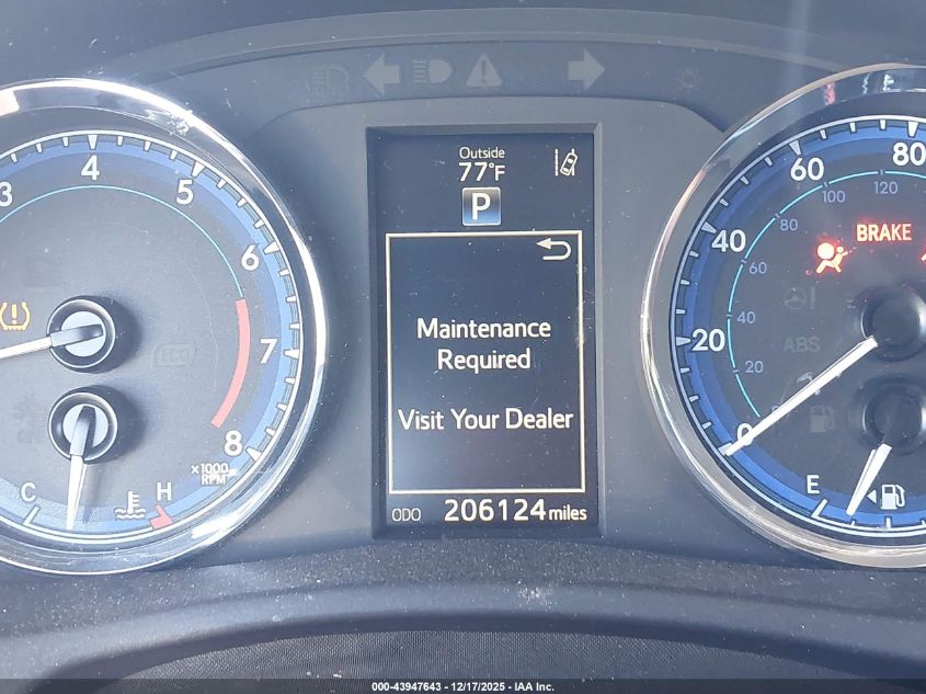 2017 Toyota Corolla Se VIN: 5YFBURHE2HP678235 Lot: 43947643