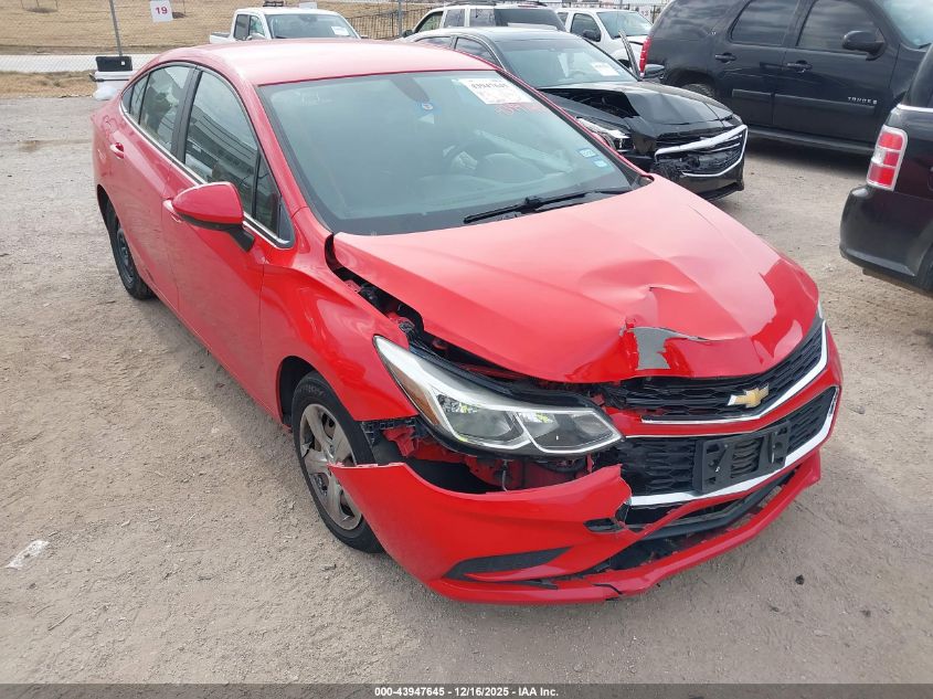 2017 Chevrolet Cruze Ls Auto VIN: 1G1BC5SM9H7128620 Lot: 43947645