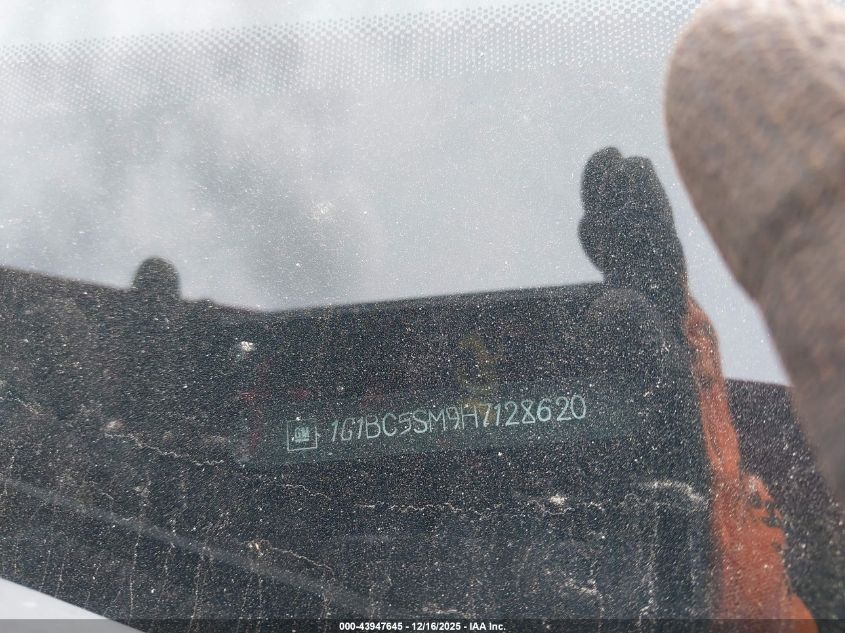 2017 Chevrolet Cruze Ls Auto VIN: 1G1BC5SM9H7128620 Lot: 43947645