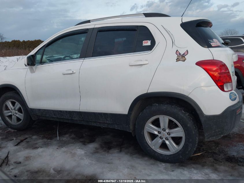 2016 Chevrolet Trax Lt VIN: KL7CJPSBXGB629357 Lot: 43947647