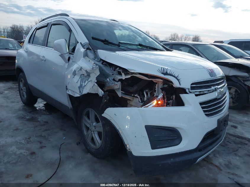 2016 Chevrolet Trax Lt VIN: KL7CJPSBXGB629357 Lot: 43947647