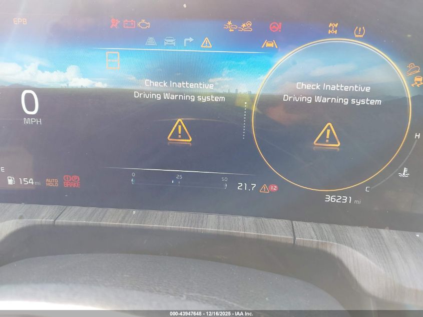 2024 Kia Telluride Sx Prestige VIN: 5XYP5DGC0RG500464 Lot: 43947648