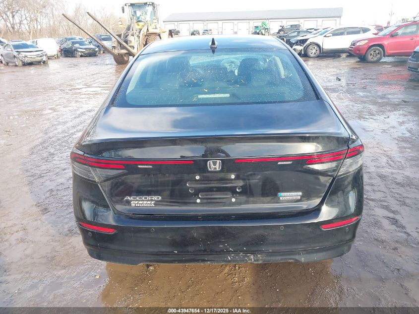 2023 Honda Accord Hybrid Touring VIN: 1HGCY2F81PA001775 Lot: 43947654