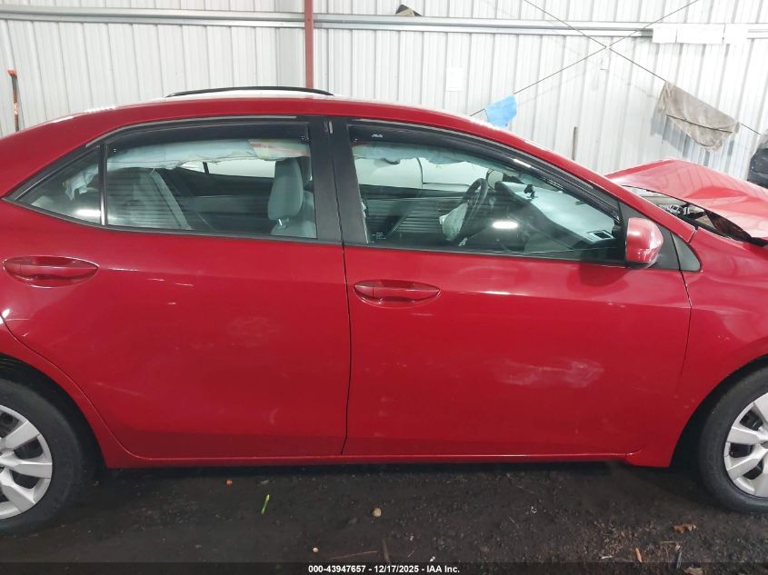 2015 Toyota Corolla Le VIN: 5YFBURHE5FP315537 Lot: 43947657